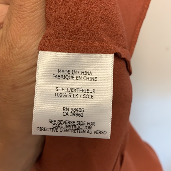 Theory Sondray silk layered tank - Picture 4 of 4